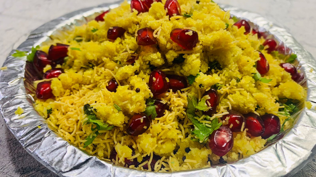 Sev Khamani credits- foodie trail Sev Khamani credits- foodie trail