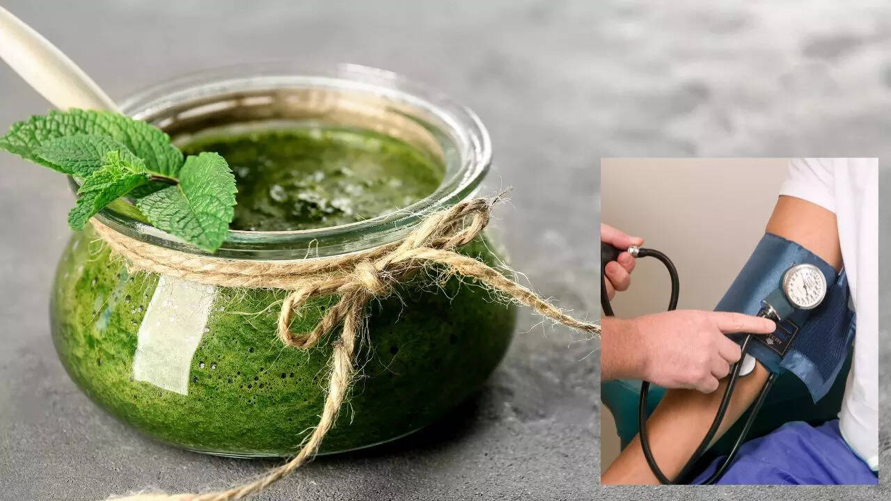 Pudina Chutney for Bp Pudina Chutney for Bp