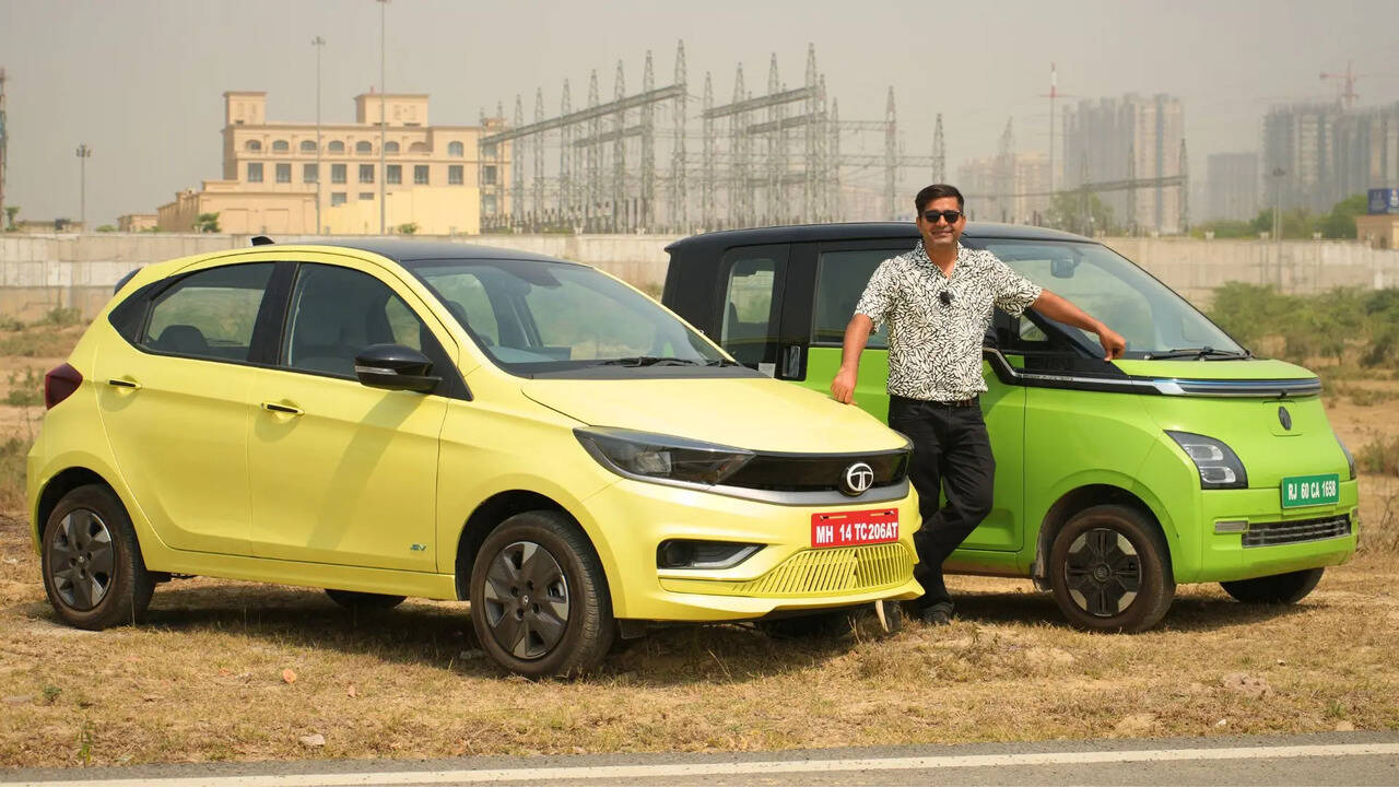 2025 Tata Tiago EV vs MG Comet EV 2025 Tata Tiago EV vs MG Comet EV