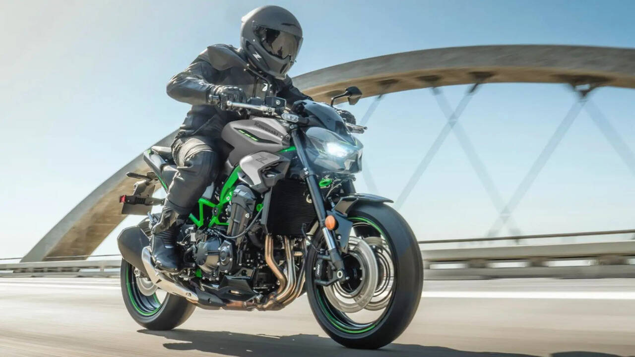 kawasaki launches updated 2025 z900 in india; rivals ducati monster