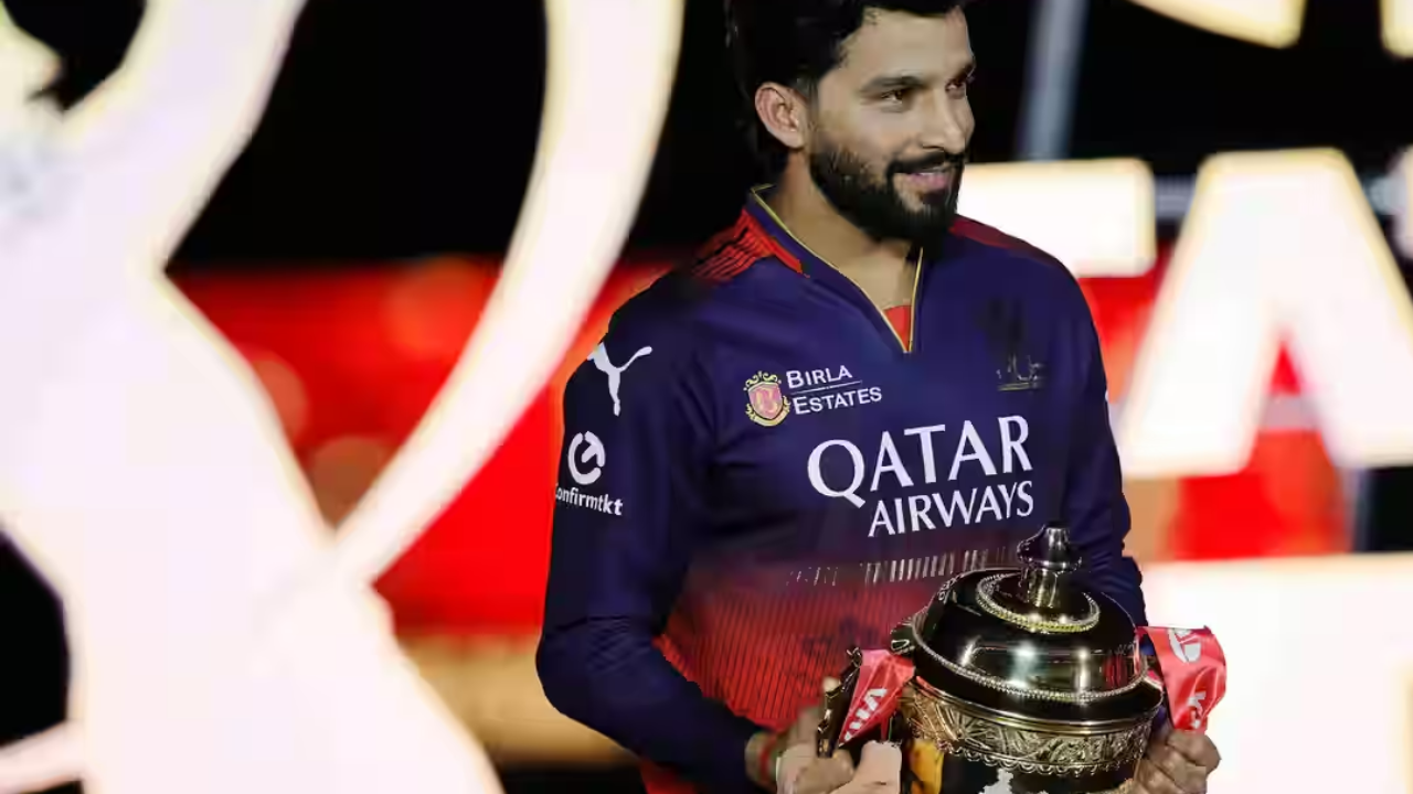 Rajat Patidar IPL trophy RCB BCCI 2 Rajat Patidar IPL trophy RCB BCCI 2